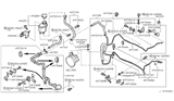 Diagram for Infiniti Power Steering Hose - 49720-CR900