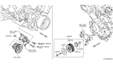 Diagram for Infiniti QX80 A/C Idler Pulley - 11927-7S000