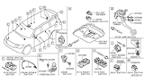 Diagram for 2009 Infiniti M35 Seat Switch - 25491-EH100