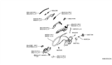 Diagram for Infiniti QX50 Door Latch Assembly - 80501-5NA0A