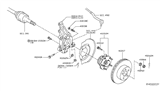 Diagram for Infiniti QX60 Steering Knuckle - 40014-3JA0A