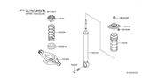 Diagram for Infiniti QX60 Shock and Strut Boot - 55240-3JA0A