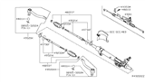 Diagram for 2015 Infiniti QX60 Tie Rod End - D8520-3KA0B