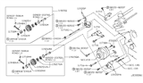 Diagram for 1997 Infiniti Q45 A/C Idler Pulley - 11925-6P001