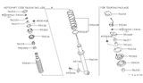 Diagram for Infiniti Q45 Shock and Strut Boot - 55240-0P000