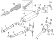 Diagram for Infiniti QX80 Exhaust Hanger - 20651-6JF0A