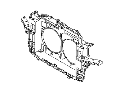 Infiniti 62501-JK01B Support Assembly Radiator Core
