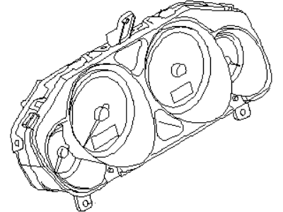 Infiniti 24820-EJ70B Instrument Cluster Speedometer Assembly