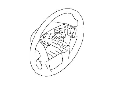 Infiniti Steering Wheel - 48430-1LA3C