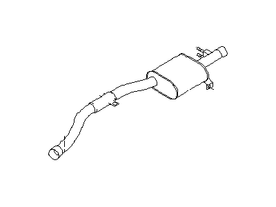Infiniti Q45 Exhaust Pipe - 20300-6P100