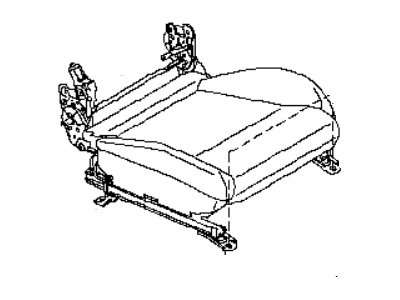 Infiniti M35 Seat Cushion - 87300-EH12B