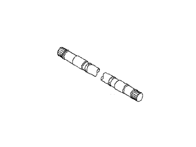 Infiniti M45 Axle Shaft - 39205-EJ70A