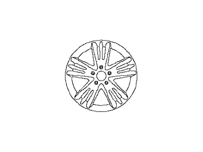 Infiniti G25 Spare Wheel - D0300-1NF8A