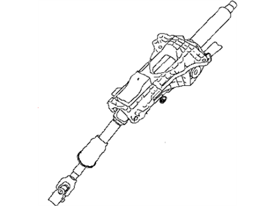 Infiniti 48810-5DF1A Column Assy-Steering,Upper