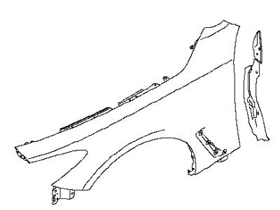 Infiniti F3100-5CAAA Fender-Front,RH