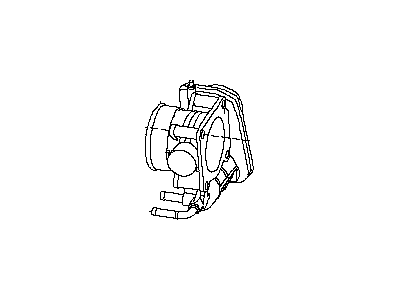 2012 Infiniti M37 Throttle Body - 16119-1CA0C