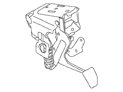 Infiniti 46503-7J101 Pedal Assy-Clutch W/Bracket