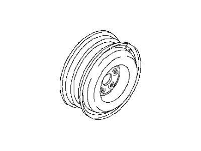 Infiniti G37 Spare Wheel - D0C00-1NF8A