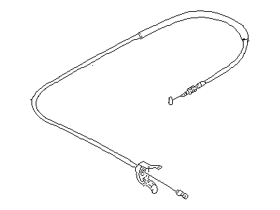 Infiniti 18201-62J05 Wire Assy-Accelerator