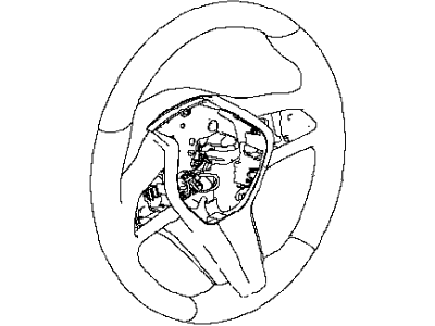 Infiniti Q60 Steering Wheel - 48430-5CA1A