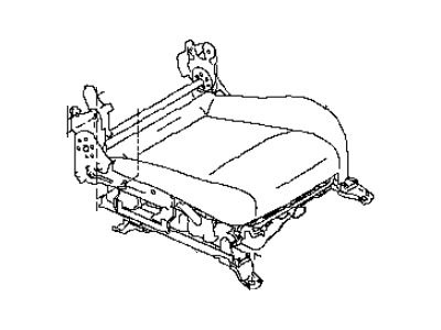 Infiniti FX45 Seat Cushion - 873A2-8Y71B