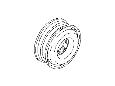Infiniti D0300-5DM3D Aluminum Wheel