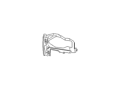 Infiniti 62521-5Y500 Support-Radiator Core,Side LH