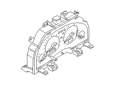 Infiniti 24814-AC166 Automatic Speedometer Cluster