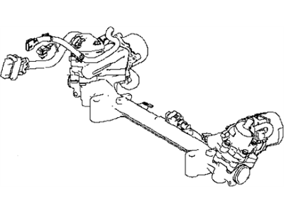 Infiniti 49200-4GE1A Power Steering Gear Assembly