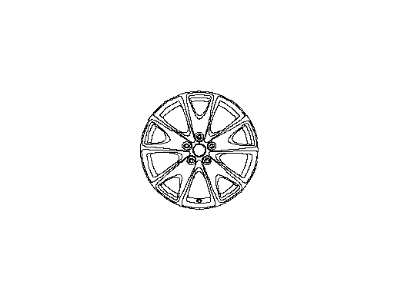 Infiniti D0C00-1NH4A Aluminum Wheel