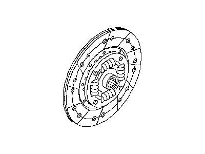 Infiniti M35h Clutch Disc - 30100-1MG0B