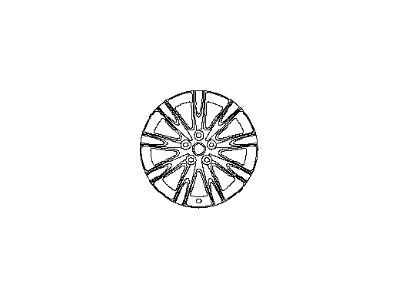 Infiniti D0300-1VW9J Aluminum Wheel