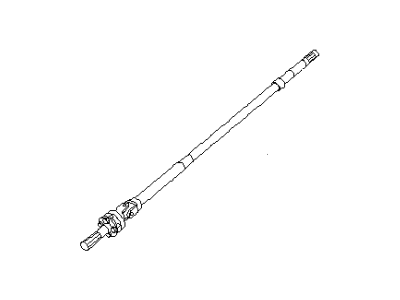 Infiniti 48820-7J110 Shaft Assy-Steering Column,Upper