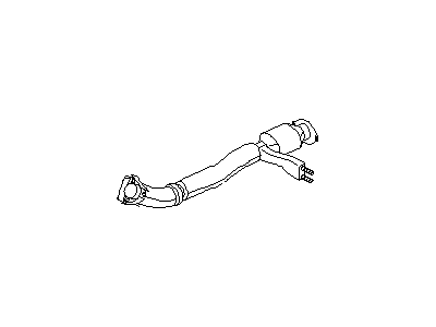 Infiniti 20010-67U10 Front Exhaust Tube Assembly