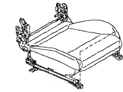 Infiniti M35 Seat Cushion - 87300-EH23B