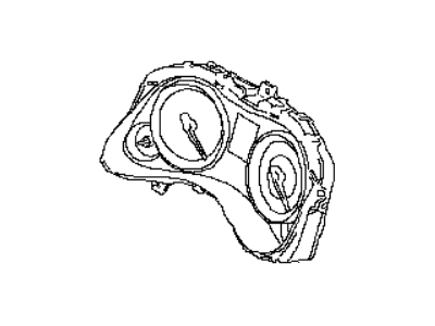 Infiniti M35h Speedometer - 24820-6AH0A