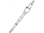 Infiniti 48822-1BA0B Shaft Assy-Steering Column,Lower