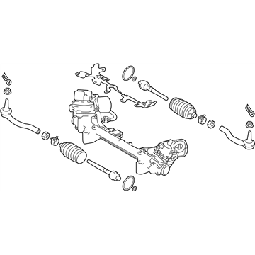 Infiniti Q60 Steering Gear Box - 49004-5CB1A