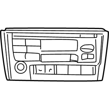 Infiniti 28188-2Y921 Radio Unit,W/CD And Cassette