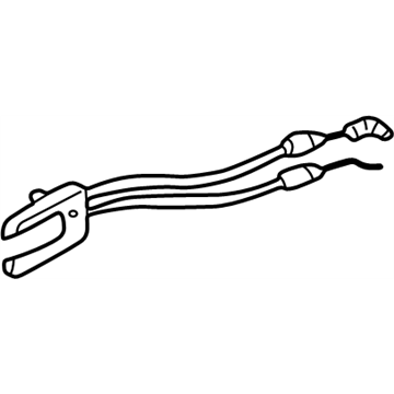 Infiniti 82513-AR000 Cable-Lock Knob,LH