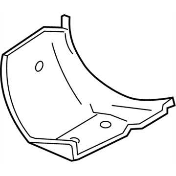 Infiniti Q50 Exhaust Heat Shield - 14450-5CA0D