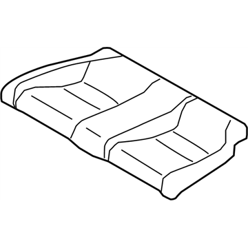 Infiniti Q60 Seat Cushion - 88305-5CA0A