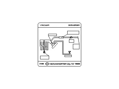 Infiniti 22304-4Y900 Label-Vacuum Piping