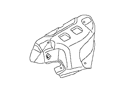 Infiniti QX4 Exhaust Heat Shield - 16590-4W016