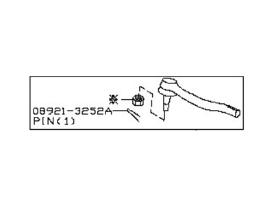 Infiniti D8520-1AA1A Socket Kit-Tie Rod,Outer