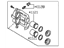 Infiniti 41001-ZC60A CALIPER Assembly-Front RH, W/O Pads Or SHIMS