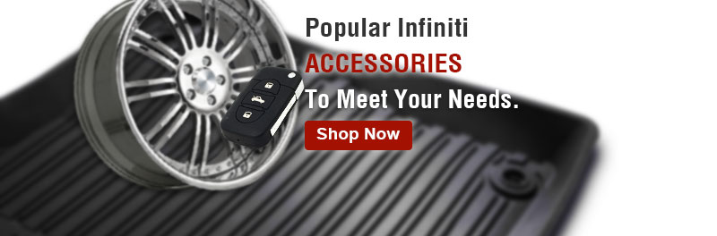 Popular Infiniti accessories to meet your needs