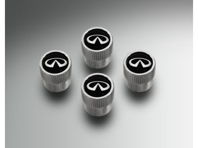 Infiniti Valve Stem Caps - 4-piece set / INFINITI Logo 999MB-YX000