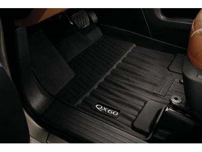 Infiniti All-Season Floor Mats - High Wall Liner - Bench (4-piece / Black) T99E4-6SA0A