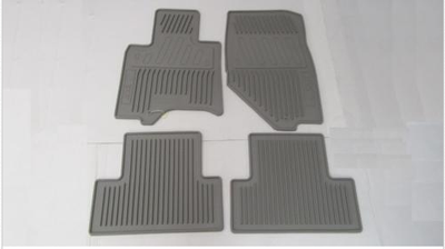 Infiniti All Season Floor Mats (Rubber / Light Gray) 999E1-5Z001